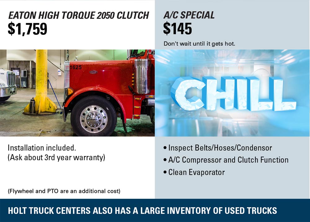 HOLT Truck Centers Specials