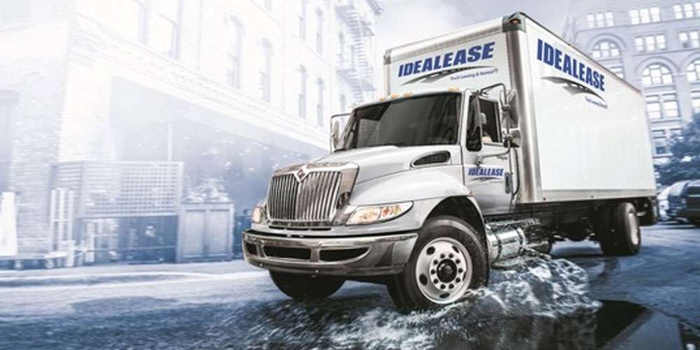 Idealease rental and leasing trucks
